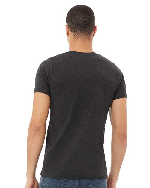 BELLA + CANVAS - Jersey Tee - 3001 - Heather Dark Grey