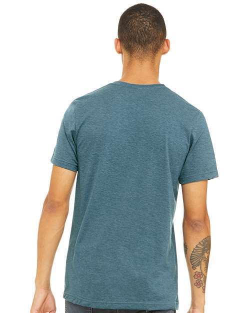 BELLA + CANVAS - Jersey Tee - 3001 - Heather Deep Teal